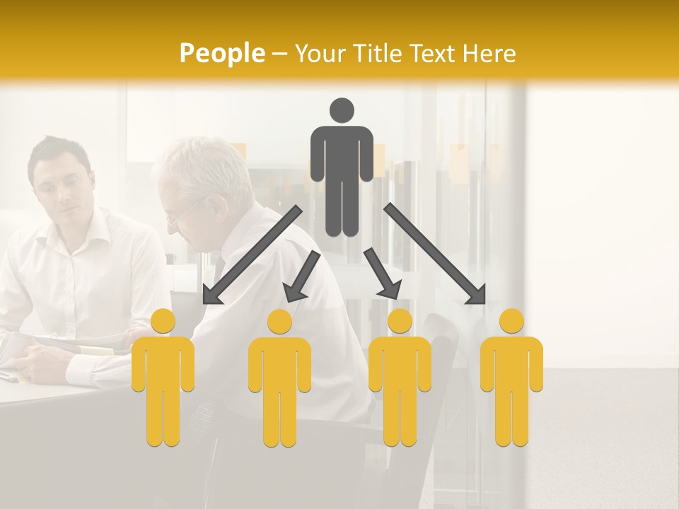 Horizontal Conference Busy PowerPoint Template