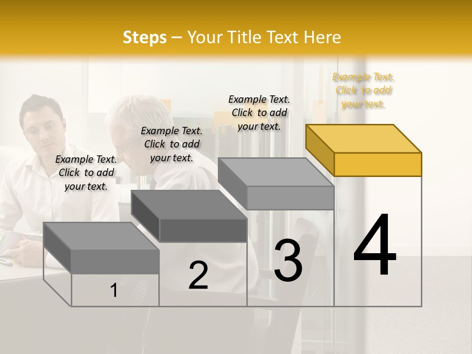 Horizontal Conference Busy PowerPoint Template