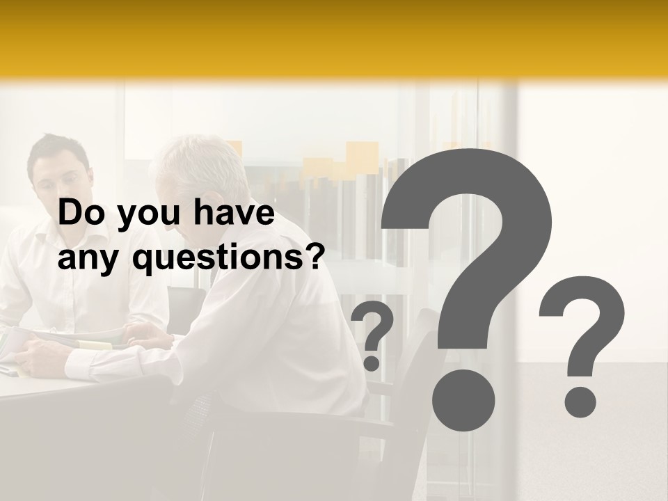 Horizontal Conference Busy PowerPoint Template