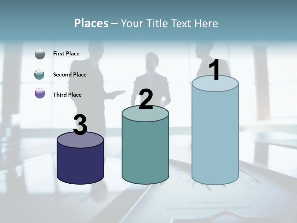 Foreground Computers Person PowerPoint Template