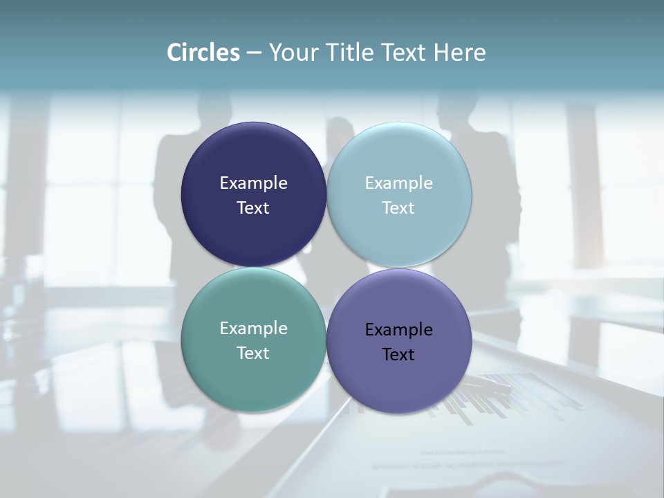 Foreground Computers Person PowerPoint Template
