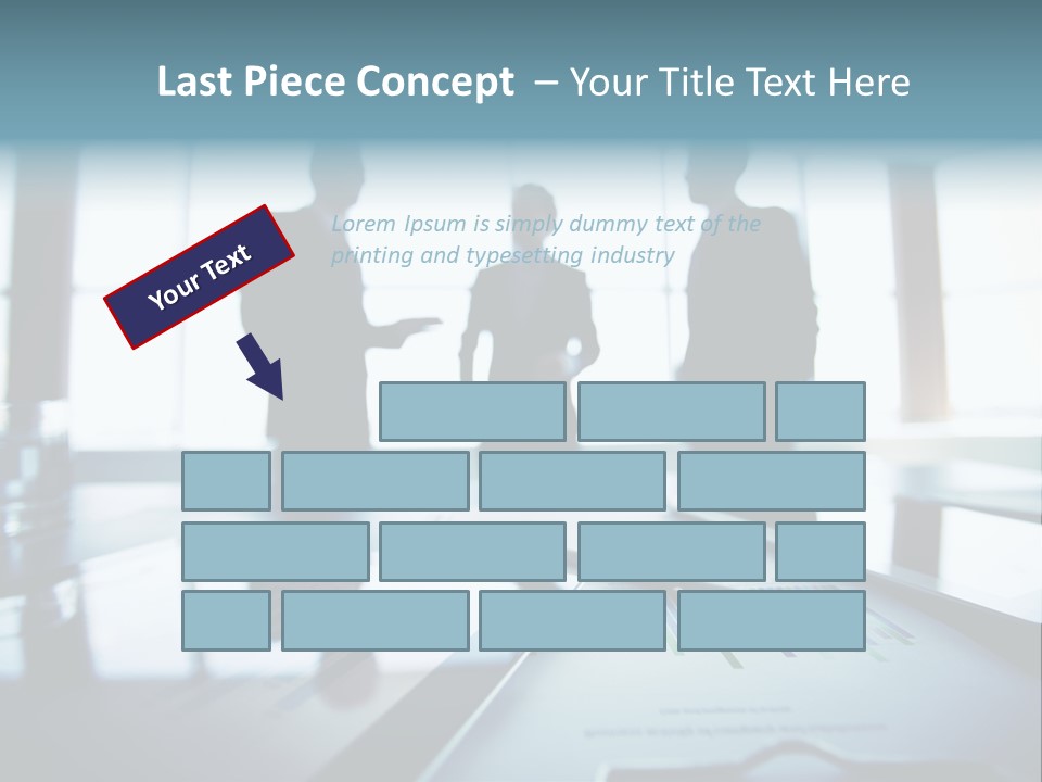 Foreground Computers Person PowerPoint Template