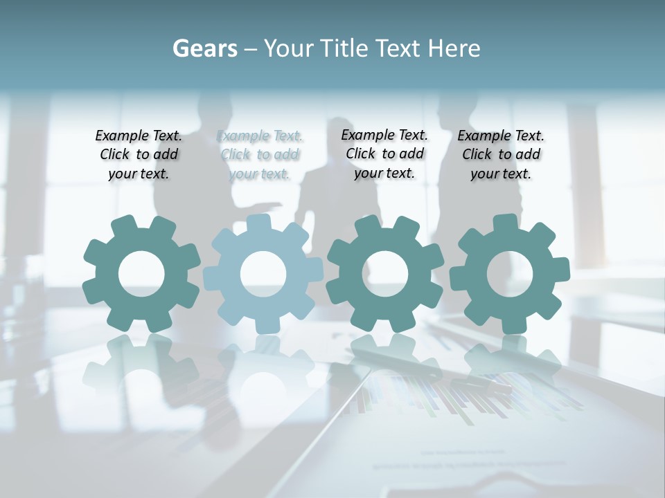 Foreground Computers Person PowerPoint Template