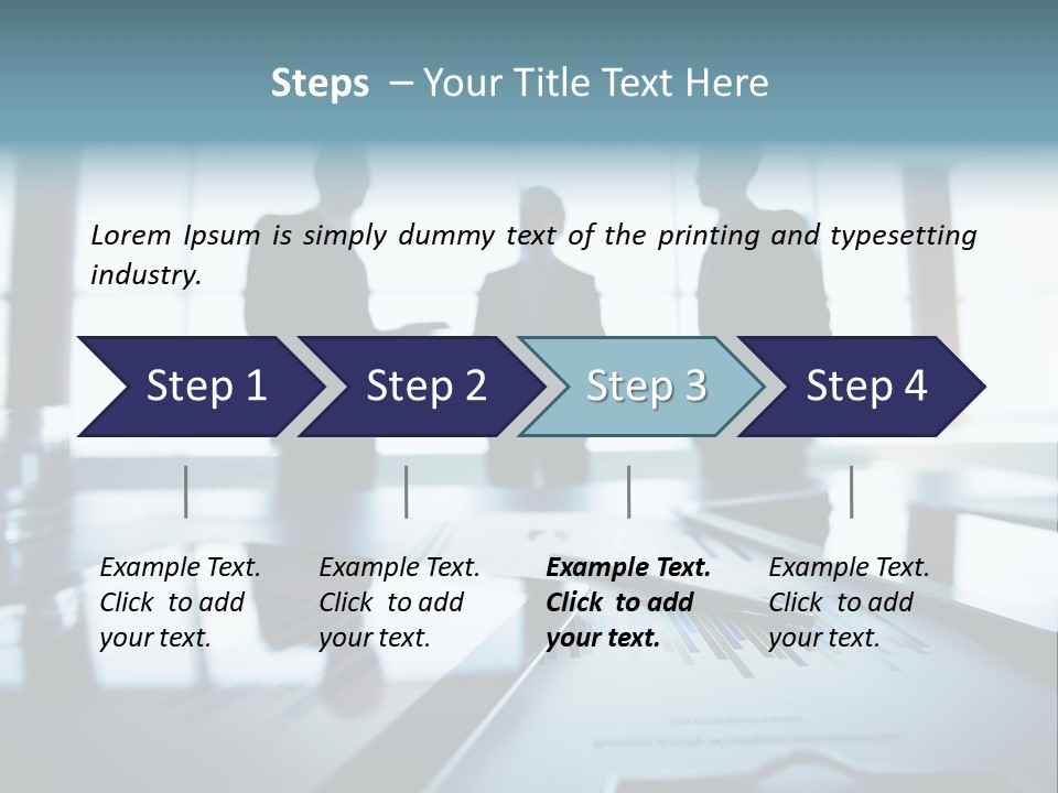 Foreground Computers Person PowerPoint Template