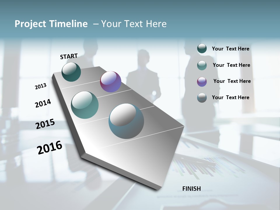 Foreground Computers Person PowerPoint Template