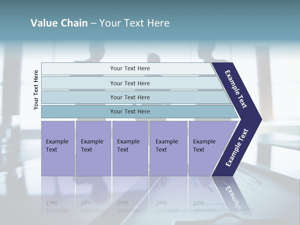 Foreground Computers Person PowerPoint Template