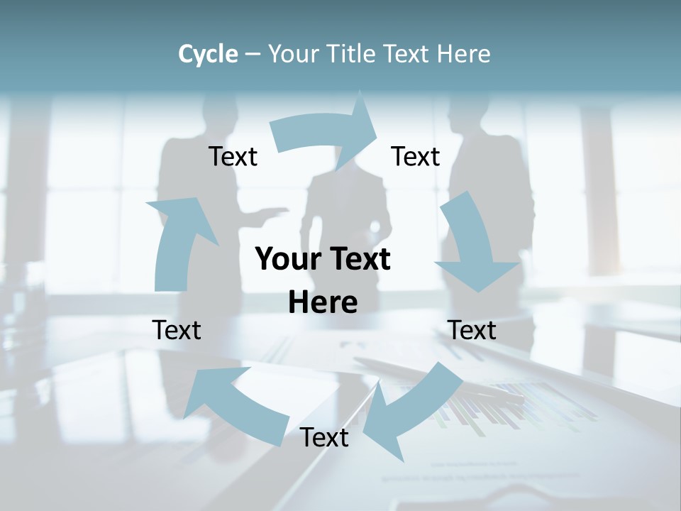 Foreground Computers Person PowerPoint Template
