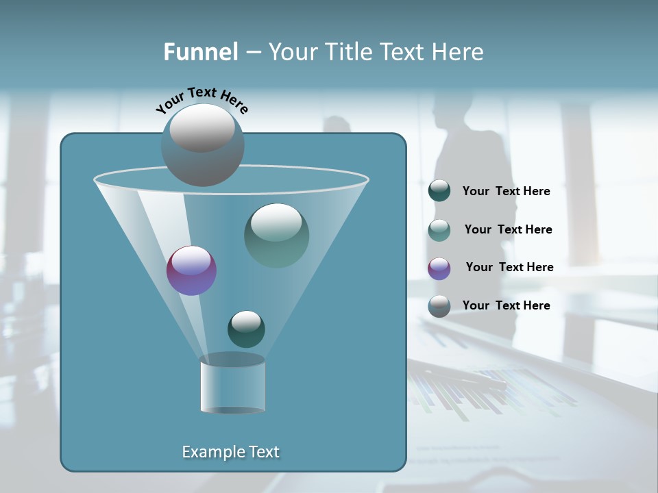 Foreground Computers Person PowerPoint Template