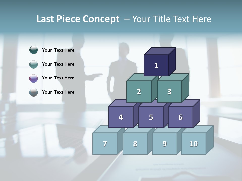Foreground Computers Person PowerPoint Template