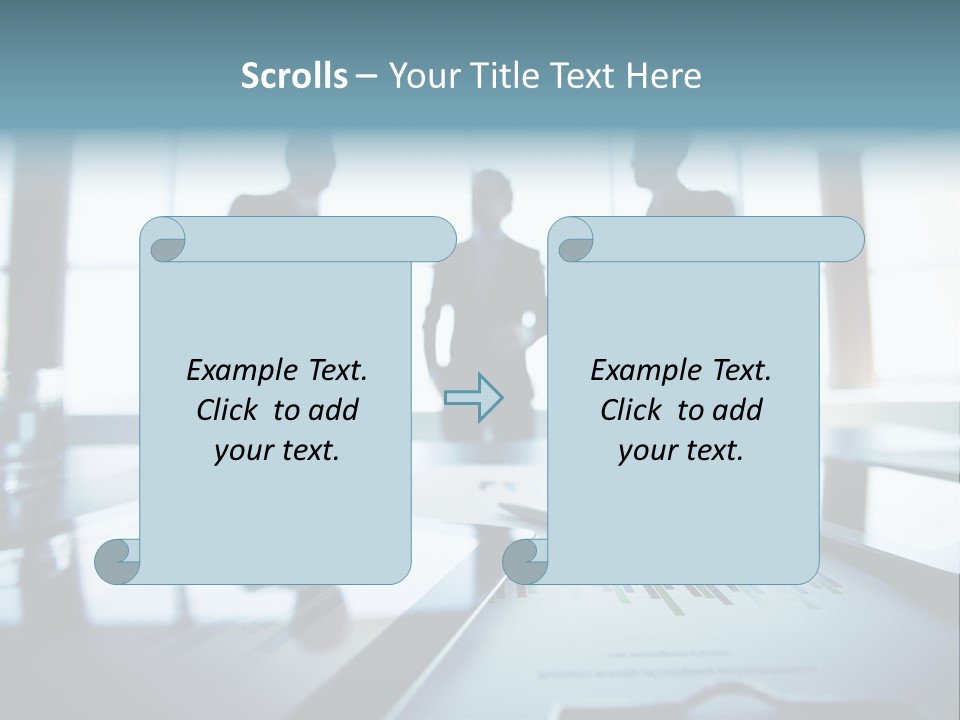 Foreground Computers Person PowerPoint Template
