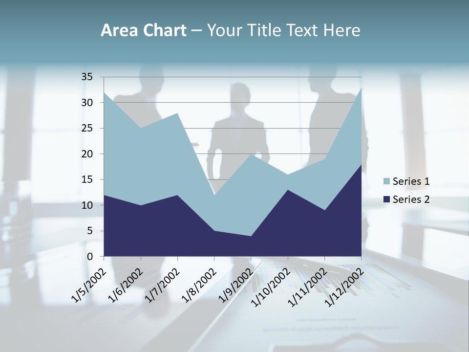 Foreground Computers Person PowerPoint Template