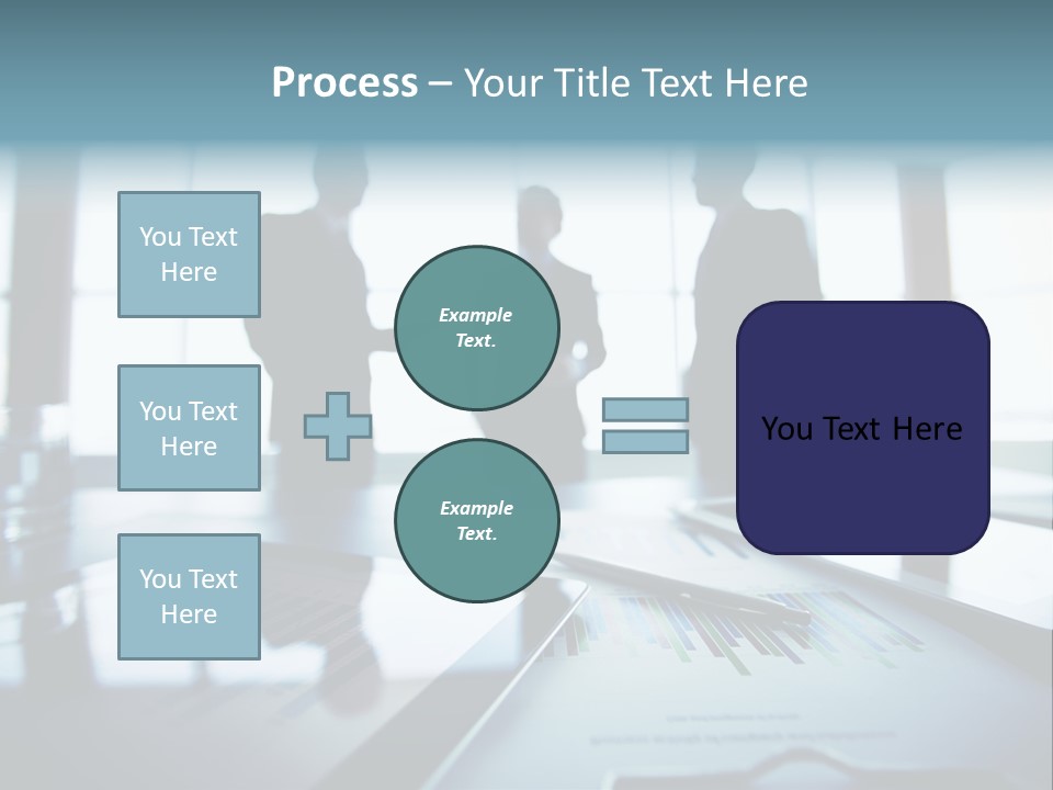 Foreground Computers Person PowerPoint Template