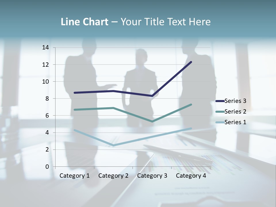 Foreground Computers Person PowerPoint Template