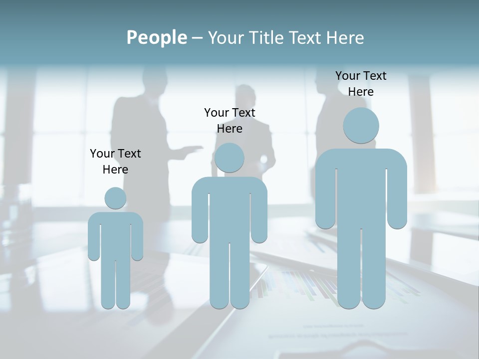 Foreground Computers Person PowerPoint Template