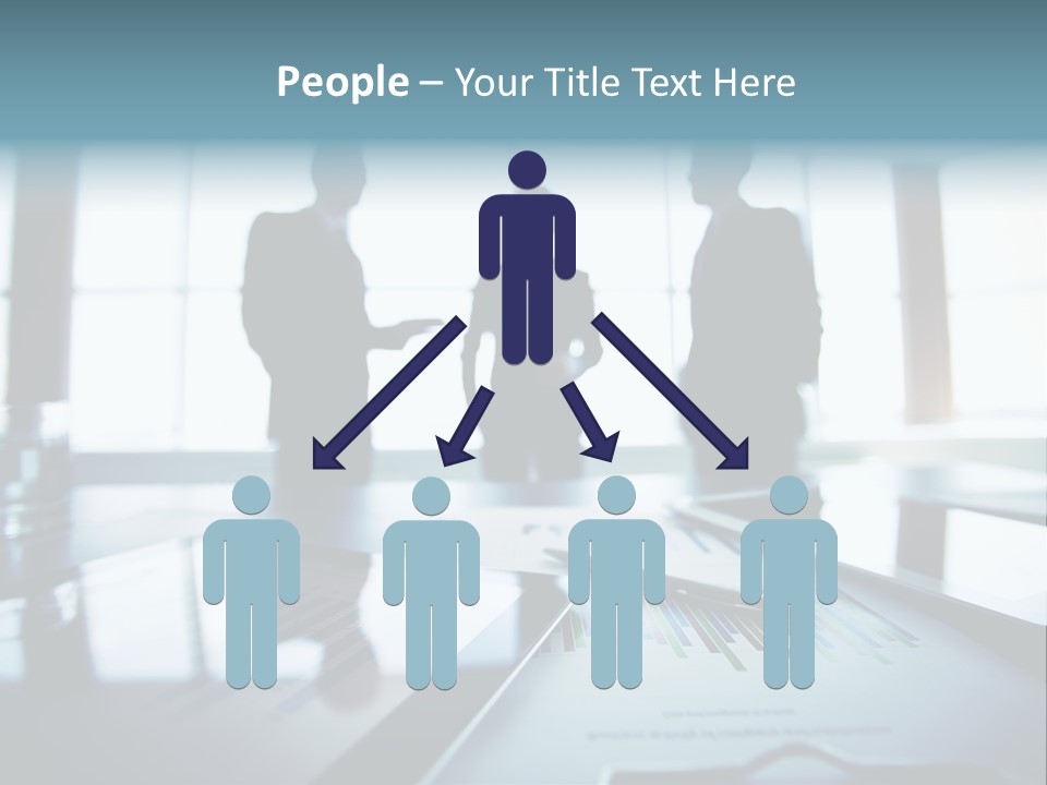 Foreground Computers Person PowerPoint Template