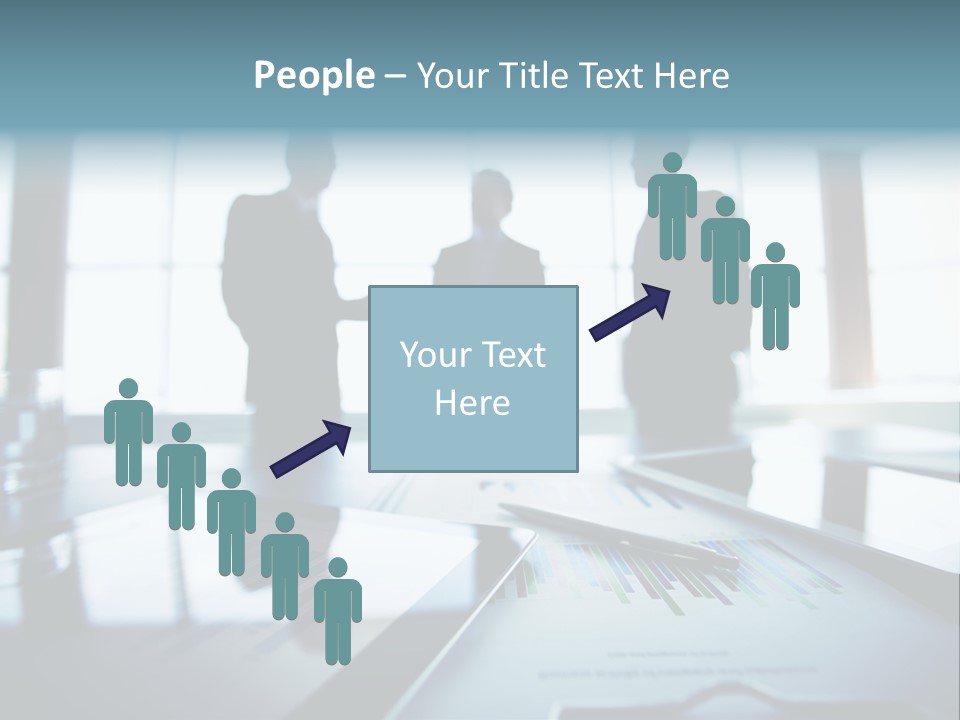 Foreground Computers Person PowerPoint Template