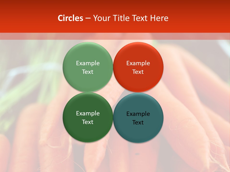 Natural Closeup Bio PowerPoint Template