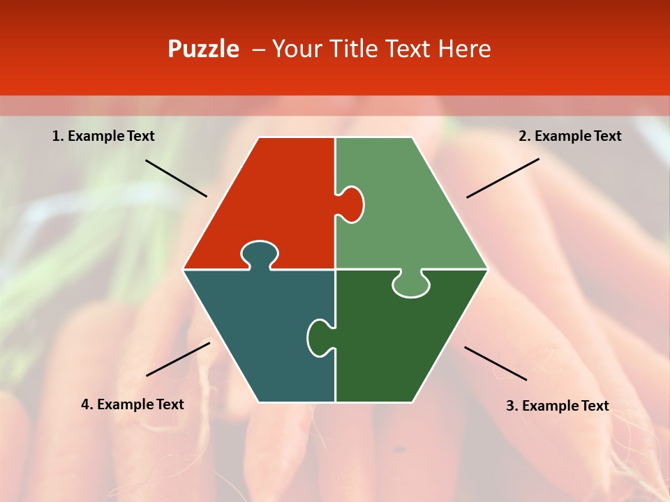 Natural Closeup Bio PowerPoint Template