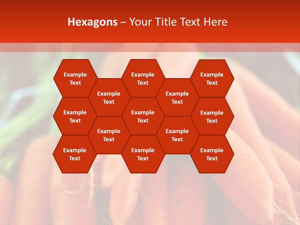 Natural Closeup Bio PowerPoint Template