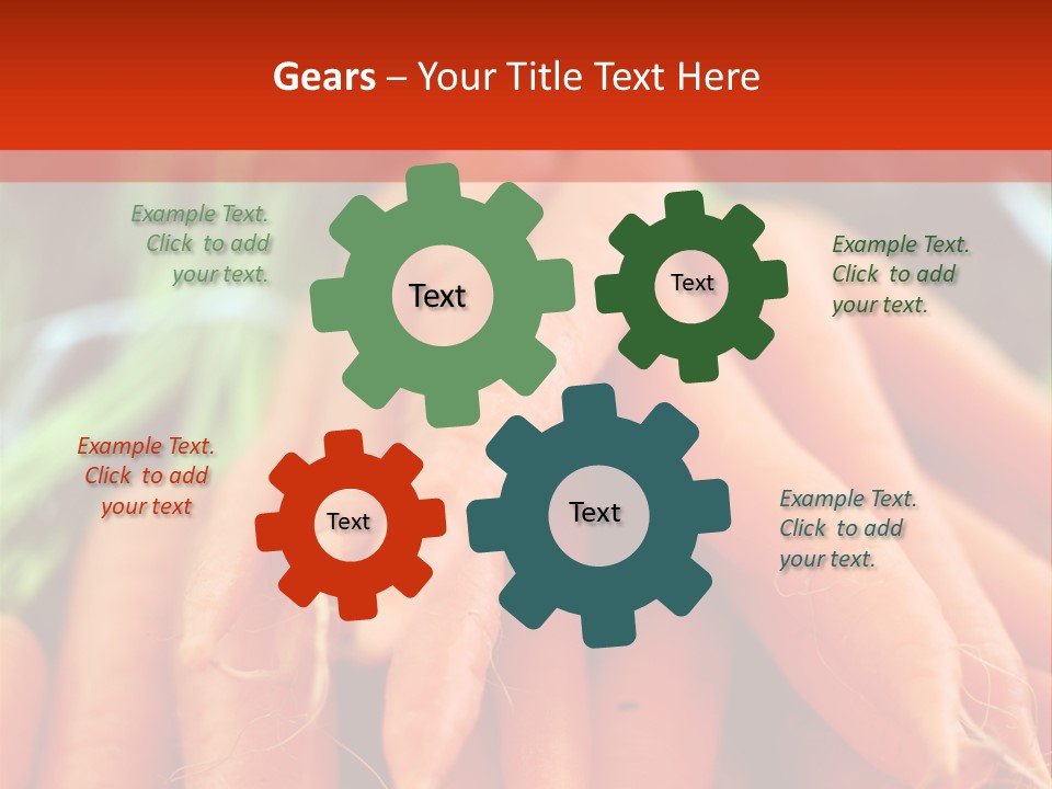 Natural Closeup Bio PowerPoint Template