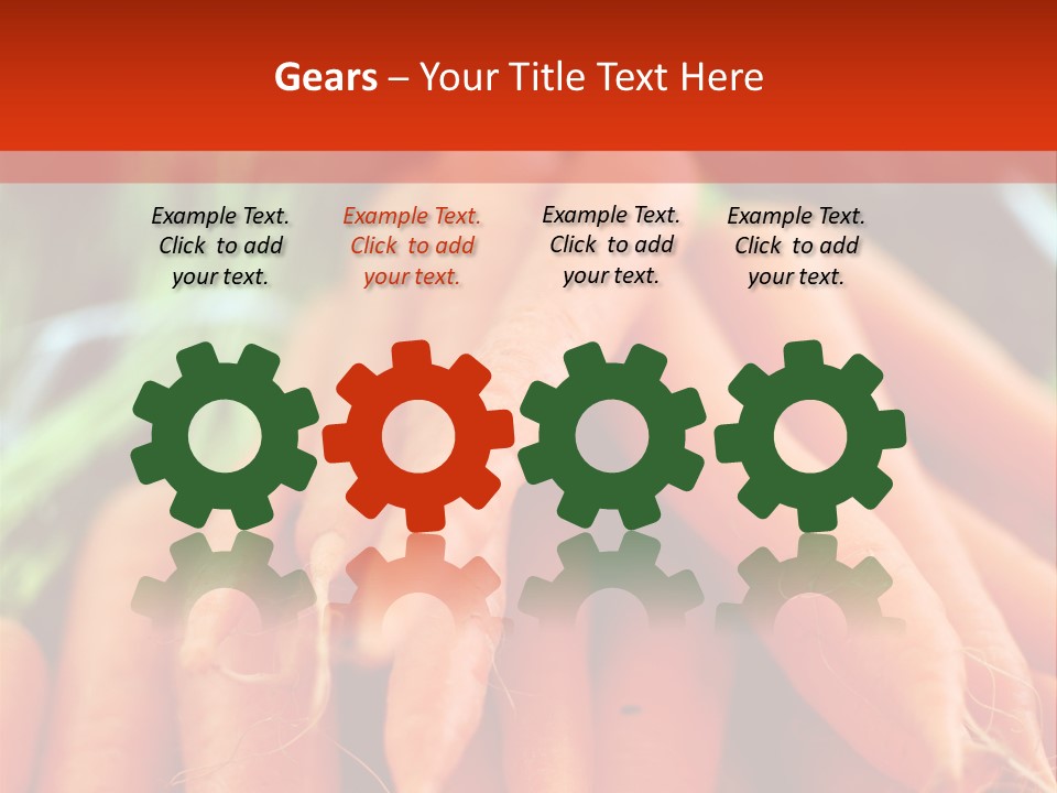 Natural Closeup Bio PowerPoint Template