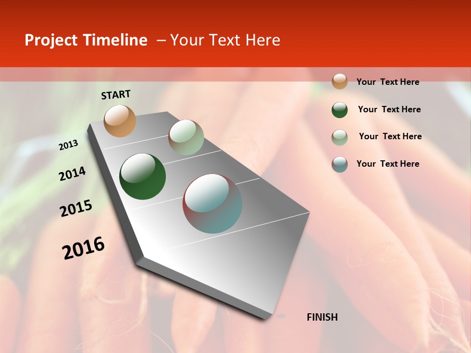 Natural Closeup Bio PowerPoint Template