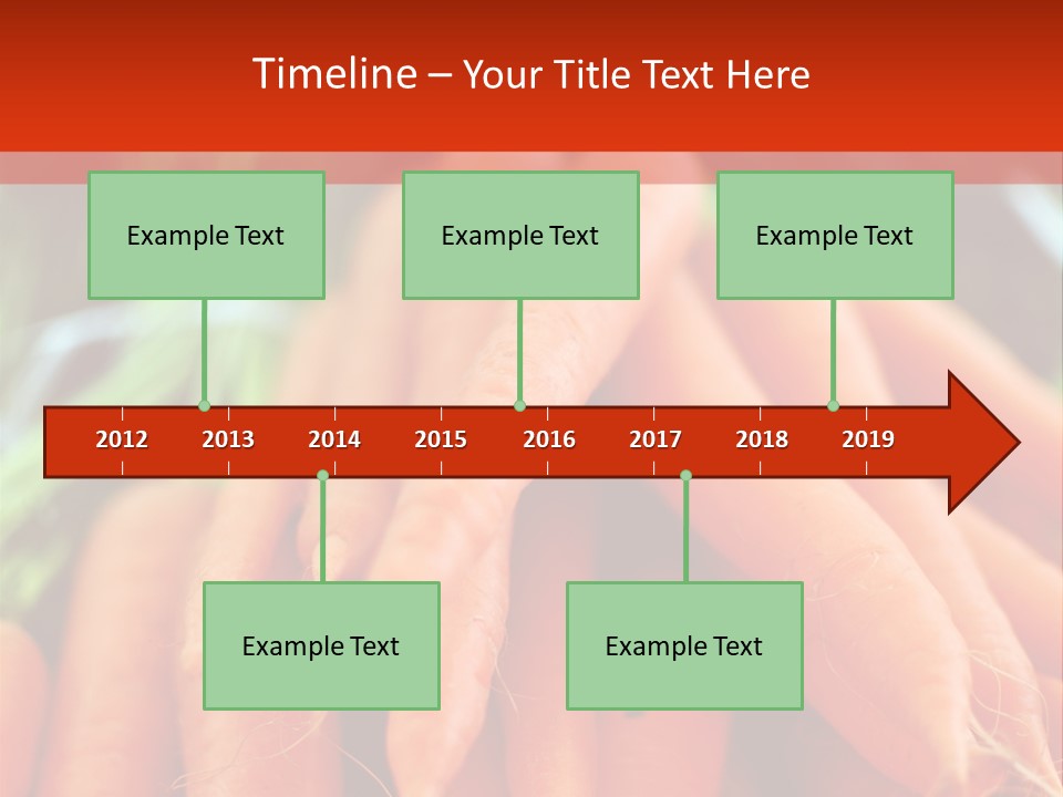 Natural Closeup Bio PowerPoint Template
