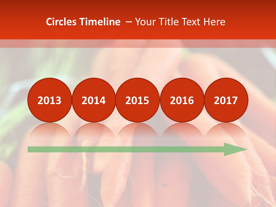 Natural Closeup Bio PowerPoint Template