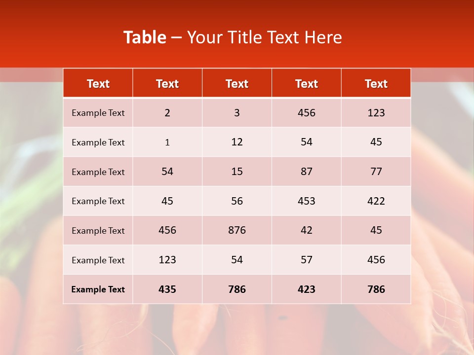 Natural Closeup Bio PowerPoint Template
