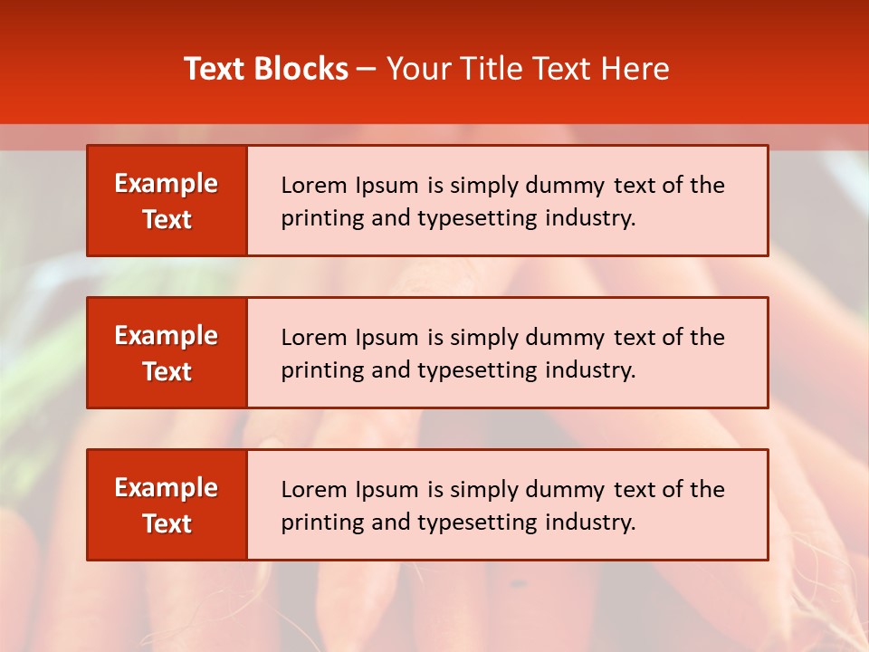 Natural Closeup Bio PowerPoint Template