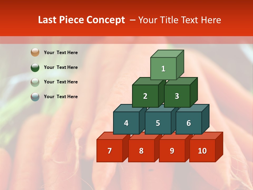 Natural Closeup Bio PowerPoint Template