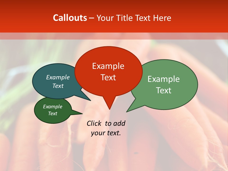 Natural Closeup Bio PowerPoint Template