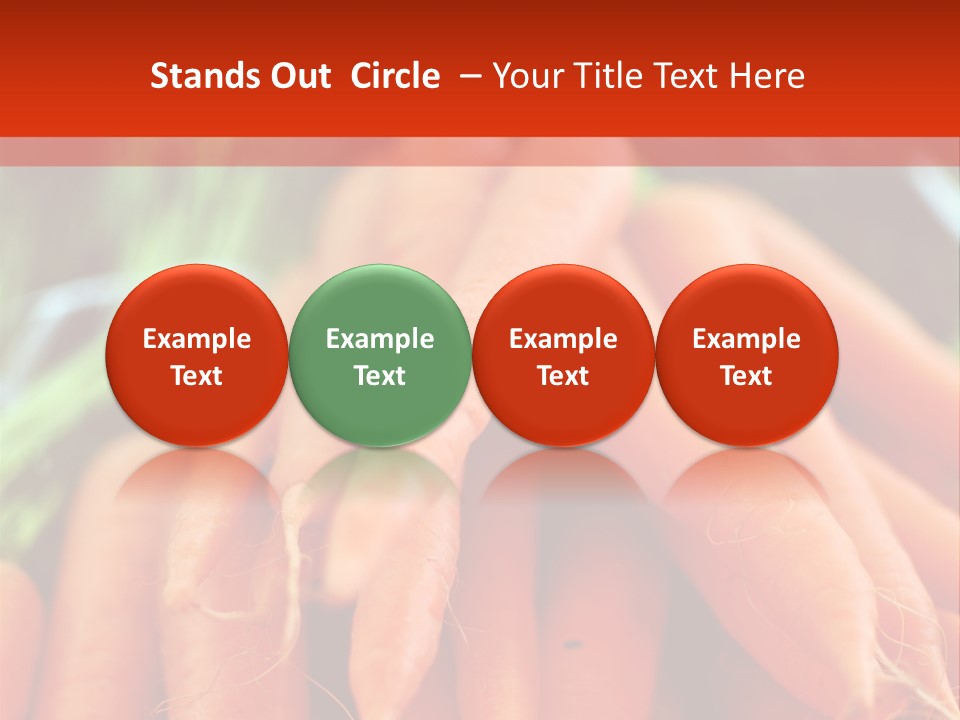 Natural Closeup Bio PowerPoint Template