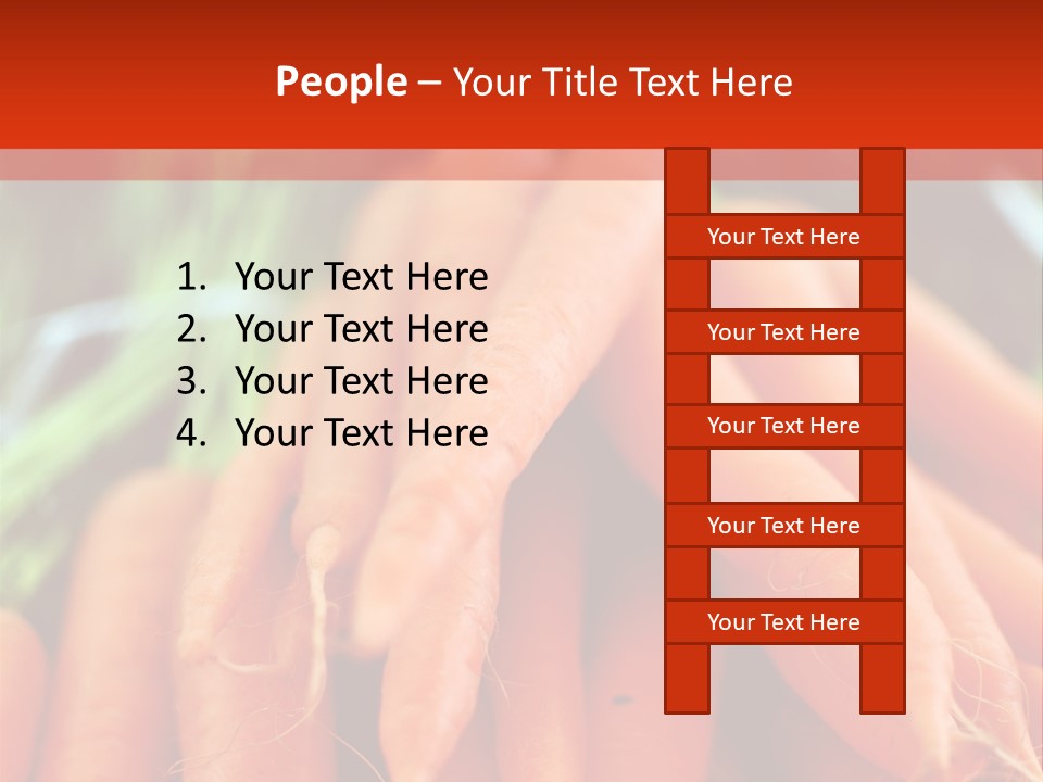 Natural Closeup Bio PowerPoint Template