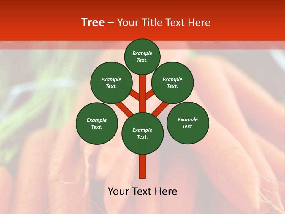 Natural Closeup Bio PowerPoint Template