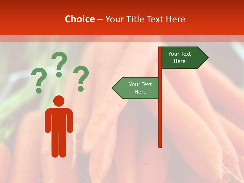 Natural Closeup Bio PowerPoint Template