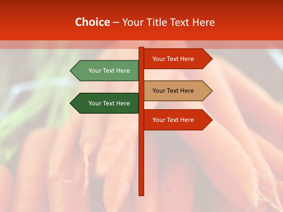Natural Closeup Bio PowerPoint Template