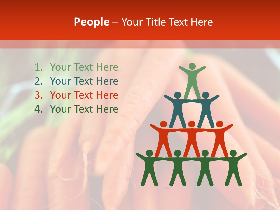 Natural Closeup Bio PowerPoint Template