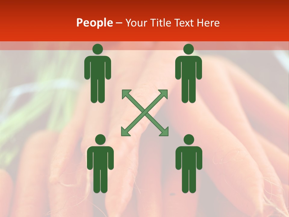 Natural Closeup Bio PowerPoint Template