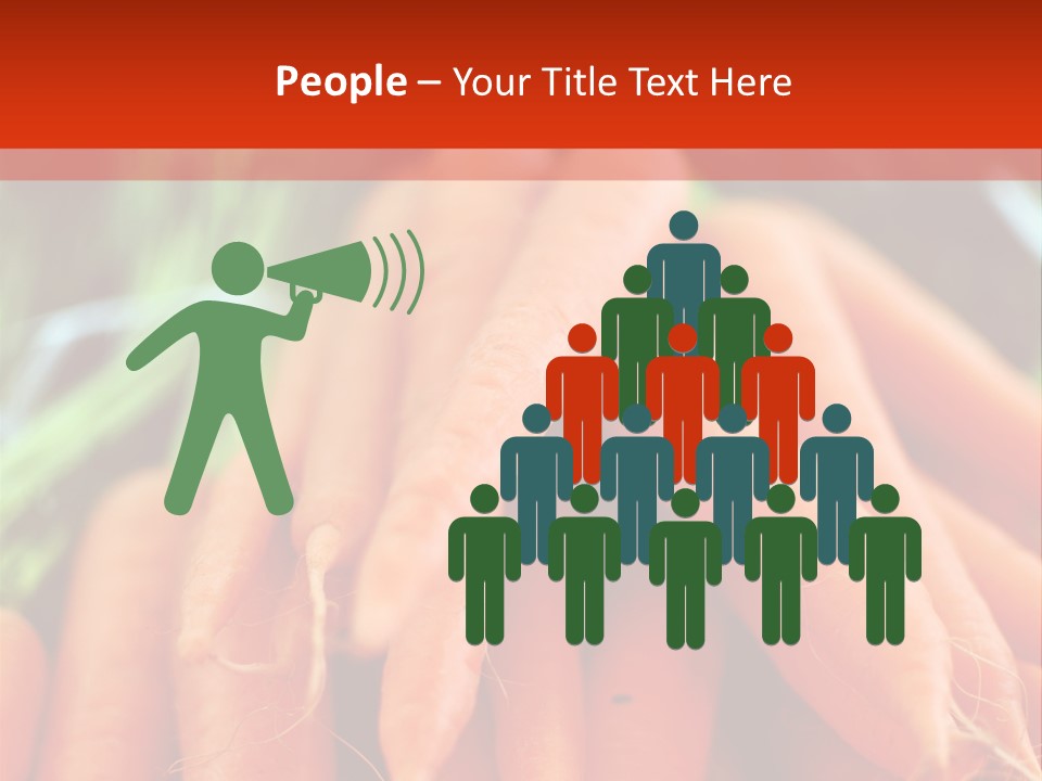 Natural Closeup Bio PowerPoint Template