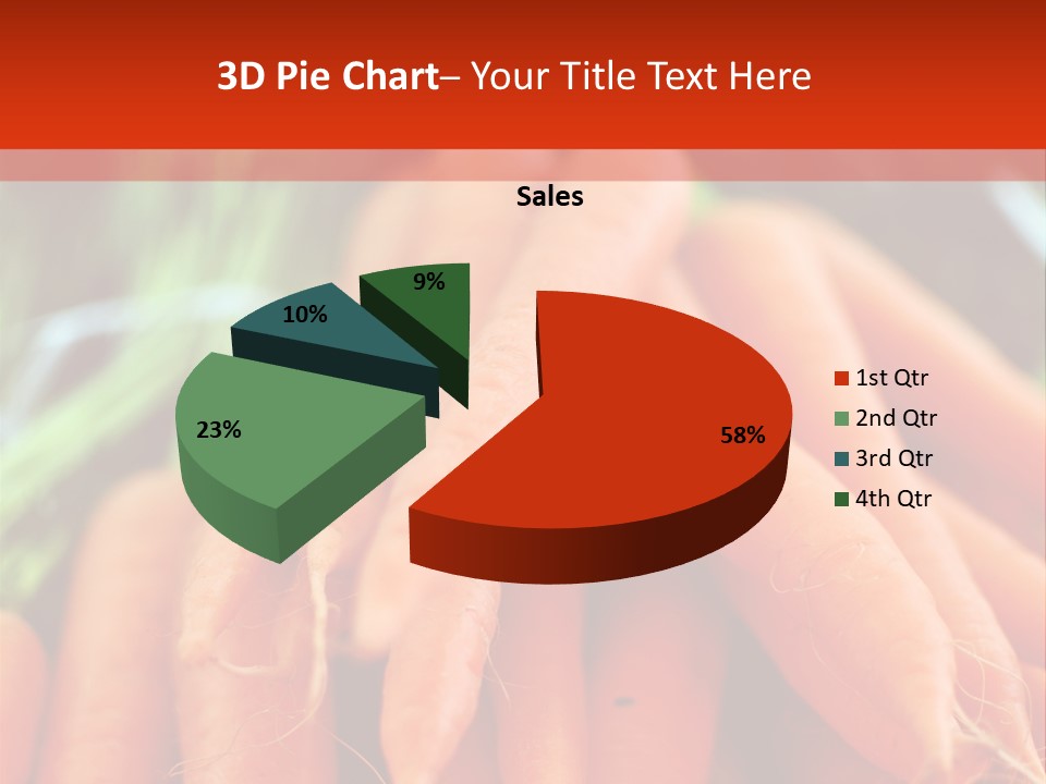 Natural Closeup Bio PowerPoint Template