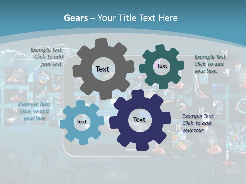 Broadcasting Company Panel PowerPoint Template