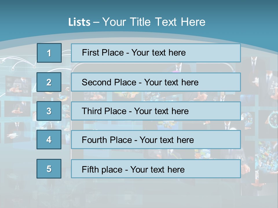 Broadcasting Company Panel PowerPoint Template