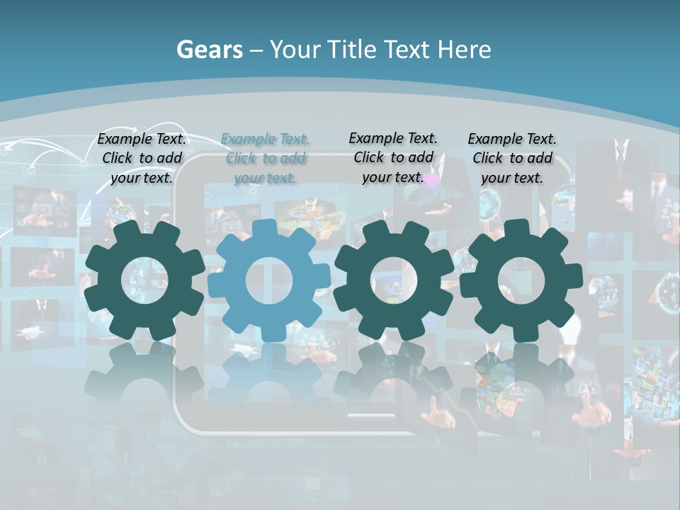 Broadcasting Company Panel PowerPoint Template