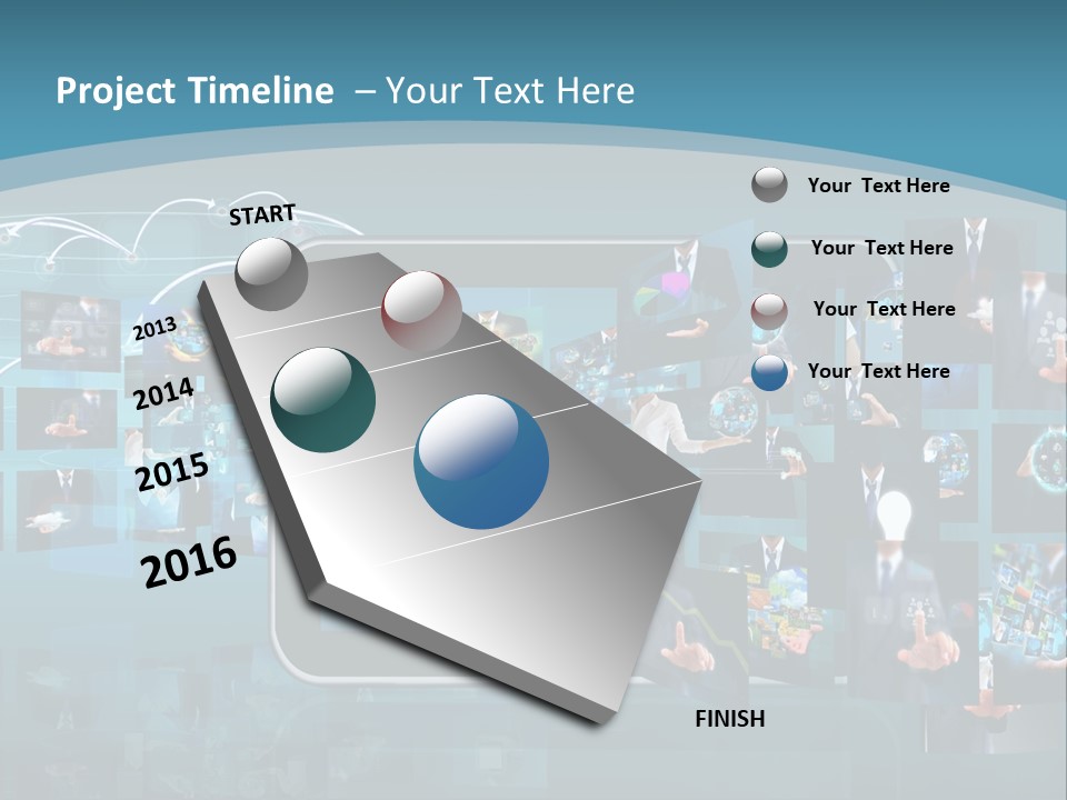 Broadcasting Company Panel PowerPoint Template