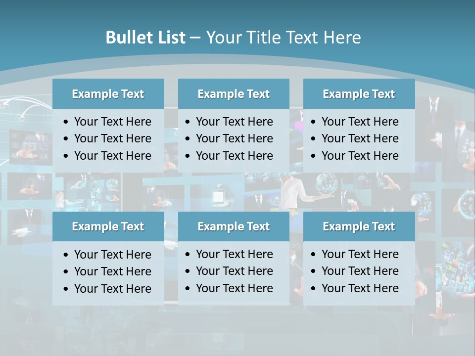 Broadcasting Company Panel PowerPoint Template