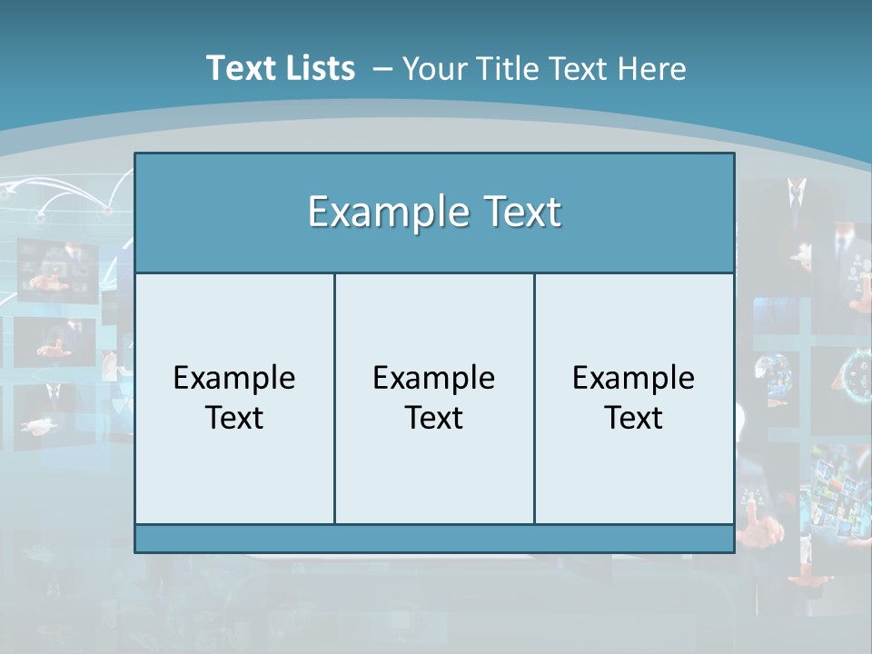Broadcasting Company Panel PowerPoint Template