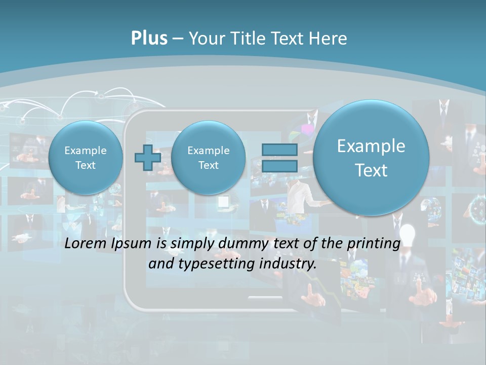 Broadcasting Company Panel PowerPoint Template