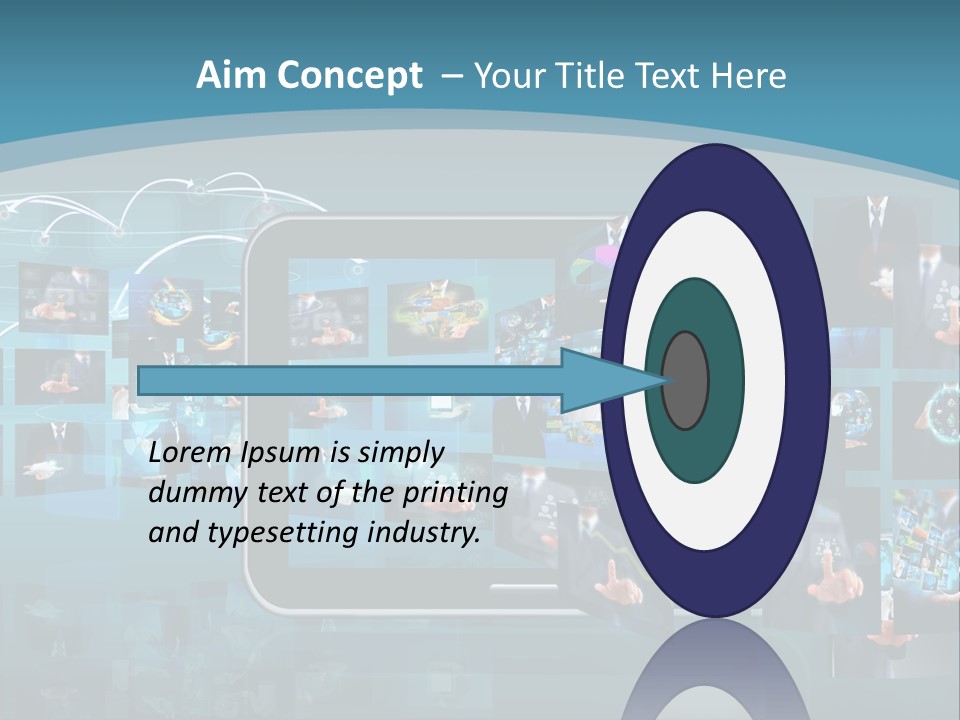 Broadcasting Company Panel PowerPoint Template