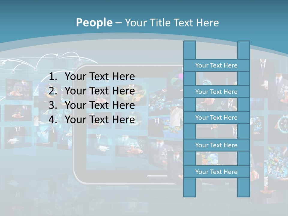 Broadcasting Company Panel PowerPoint Template
